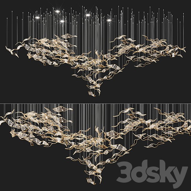 Contour Chandelier Sanssoucilighting