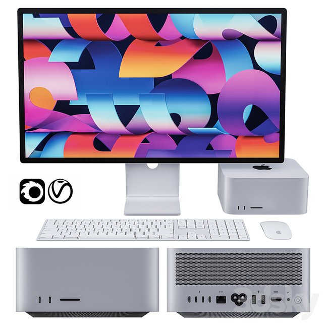 Apple Mac Studio with Studio Display