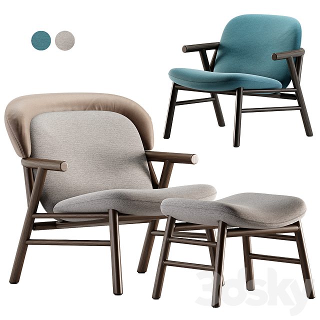 Morgana armchair by Bonaldo