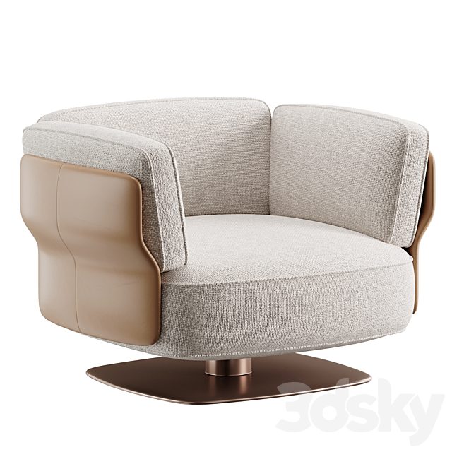 saki Armchair by minotti