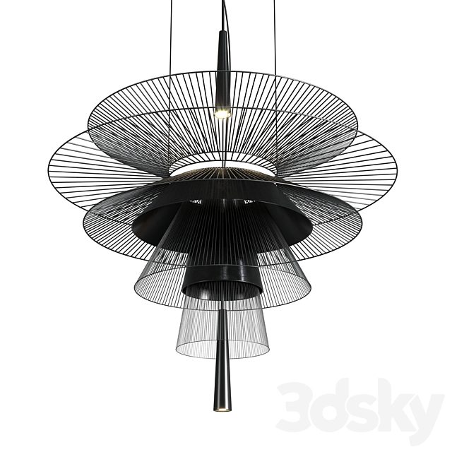 GRAVITY Chandelier by Forestier pendant lamp