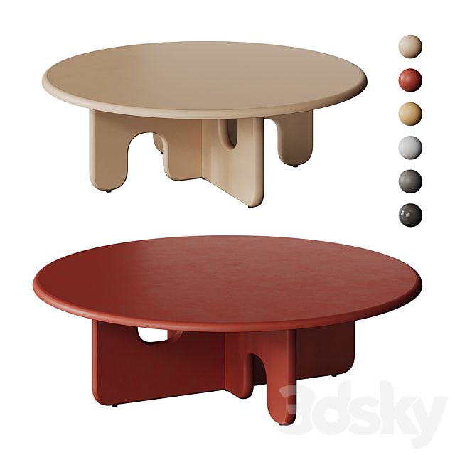 Buddy coffee table from Wooddi Manufacturing