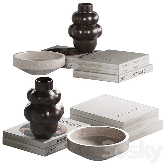 Decorative coffee table set 15