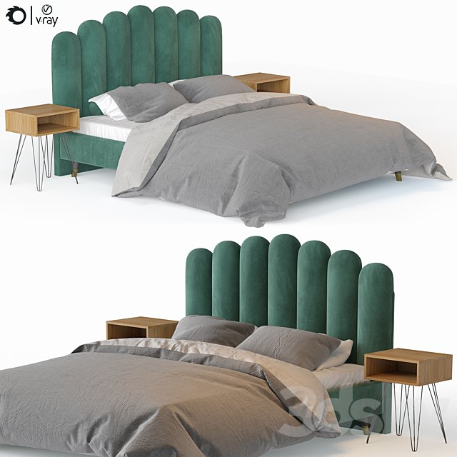 Bed Liel table Evain