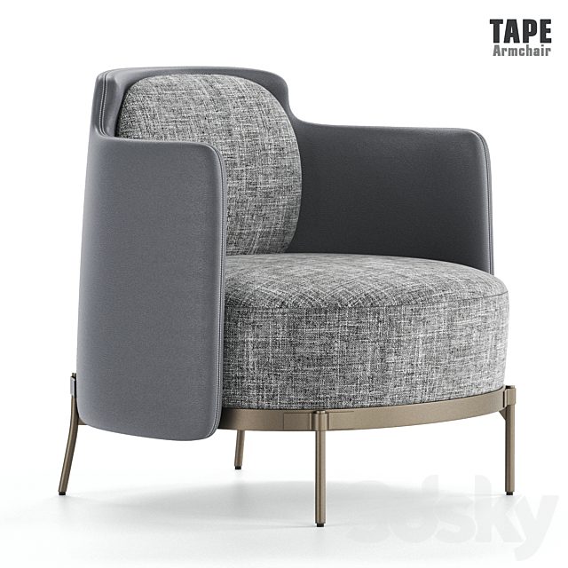 Minotti Tape Armchair