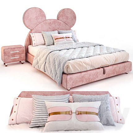 Children Bear Bed