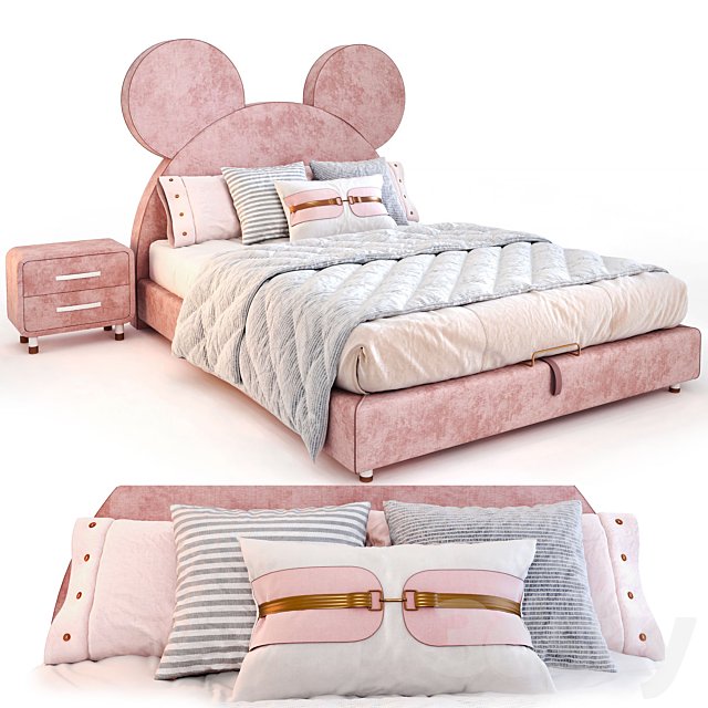 Children Bear Bed