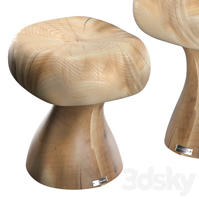 Sieben Riva 1920 Stool Contract Cedar