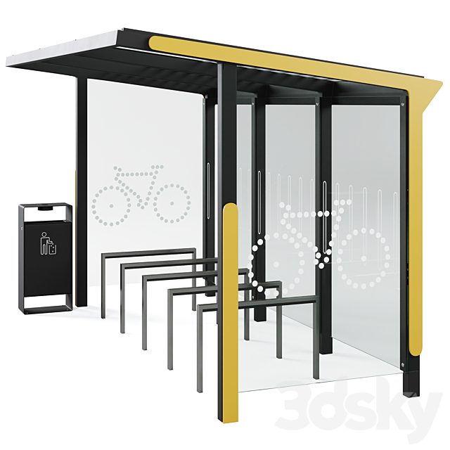 Bicycle parking Aureo Velo by mmcite
