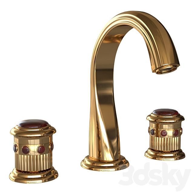 Basin faucet THG Bathroom Trocadero Tiger eye