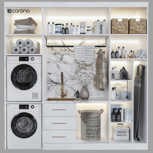 Laundry room 02 corona