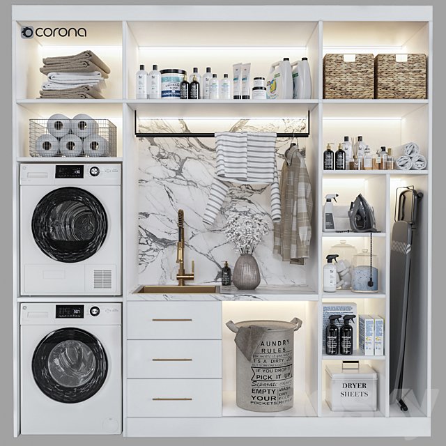 Laundry room 02 corona