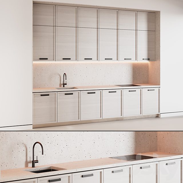 104 contemporary kitchen 01 minimal biege