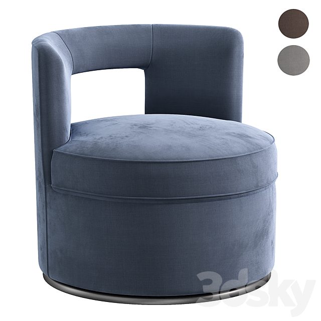 Rivet slade pouf
