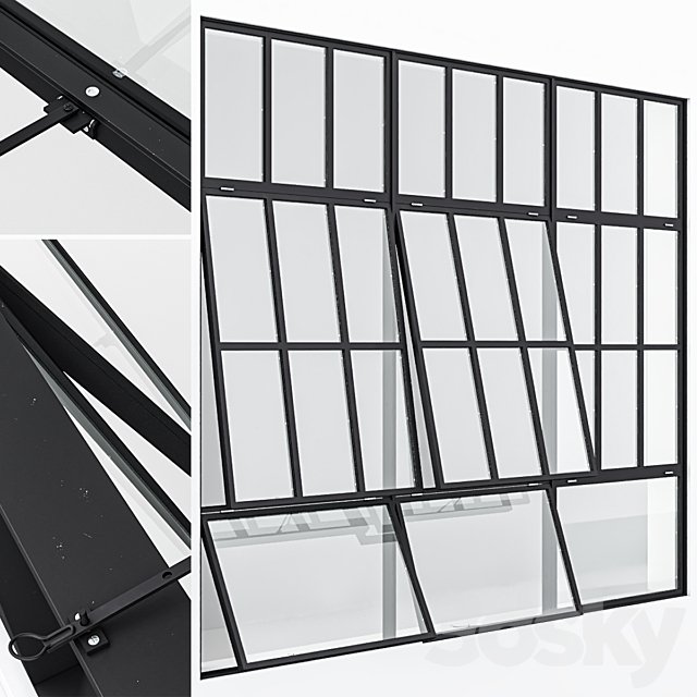 Aluminum window 17