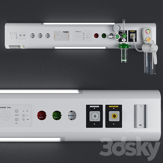 Over bed console unit - Hospital Equipment 22