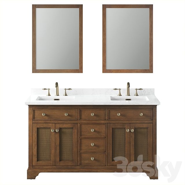 OVE Ophelia 60 Almond Latte Vanity