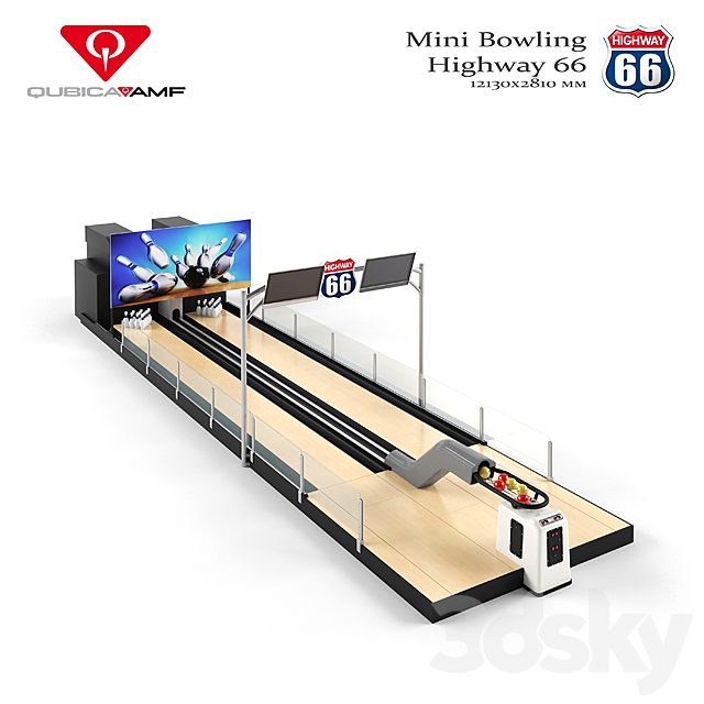 Mini-bowling "Qubica AMF - Highway 66"