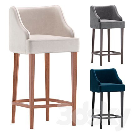 Bar Stool MELOD by Cazarina Interiors 3 Colors Version