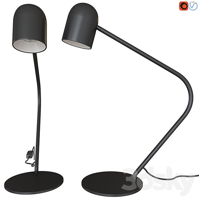 Table lamp Aromas Pipe