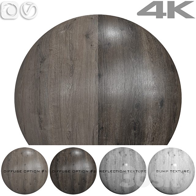 Wood texture - Oak №3