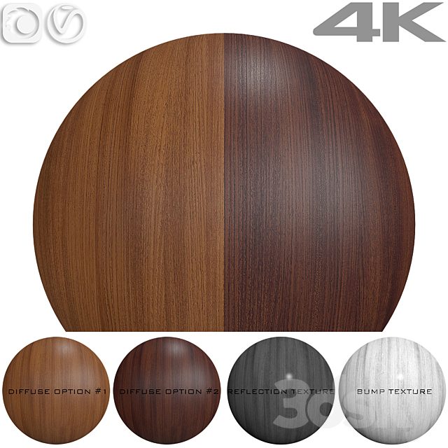 Wood texture - Teak №4