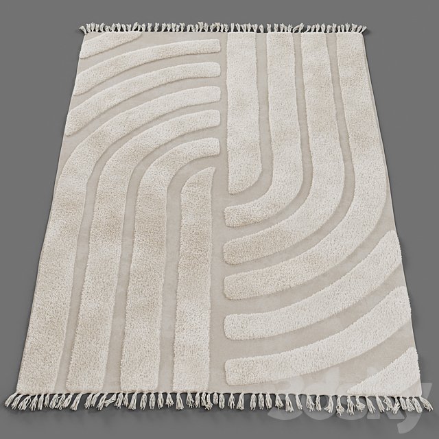 Tufted carpet Karmen Hilo by Urban Outfitters