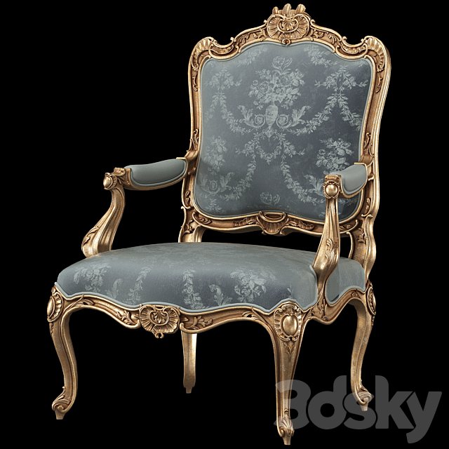 Fauteuil a la reine armchair