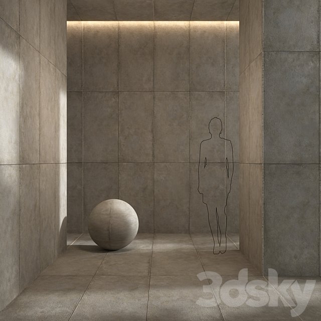 Porcelain tile Roc Ancien ROC BLANC