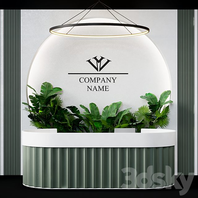 Reception desk 16