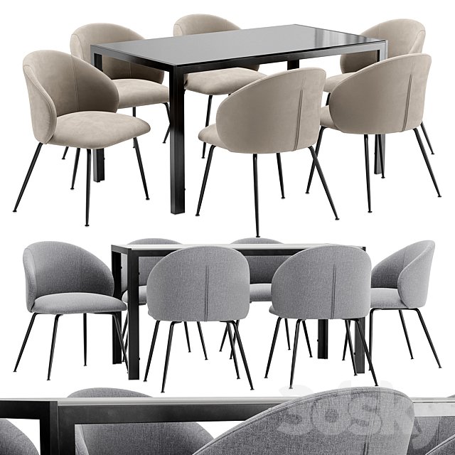 Dining chair Garda Decor and table Derby