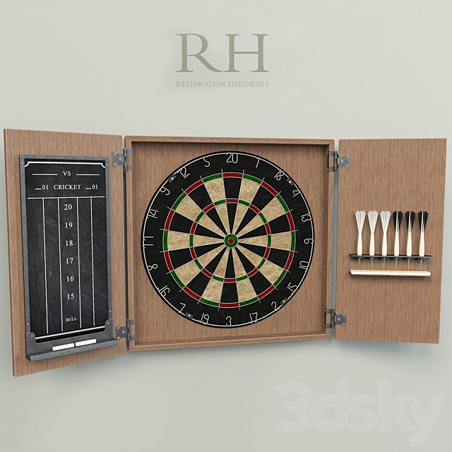 TOURNAMENT DARTBOARD SET