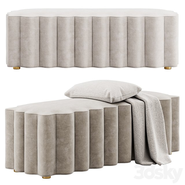 Upholstered Bench by Entryway