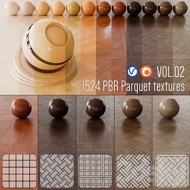 Wood Floor Set 02
