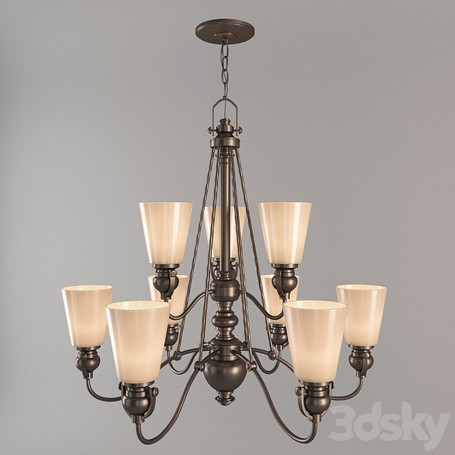 Chandelier MAYFLOWER Hinkley Lighting Interior HKMAYFLOWER9