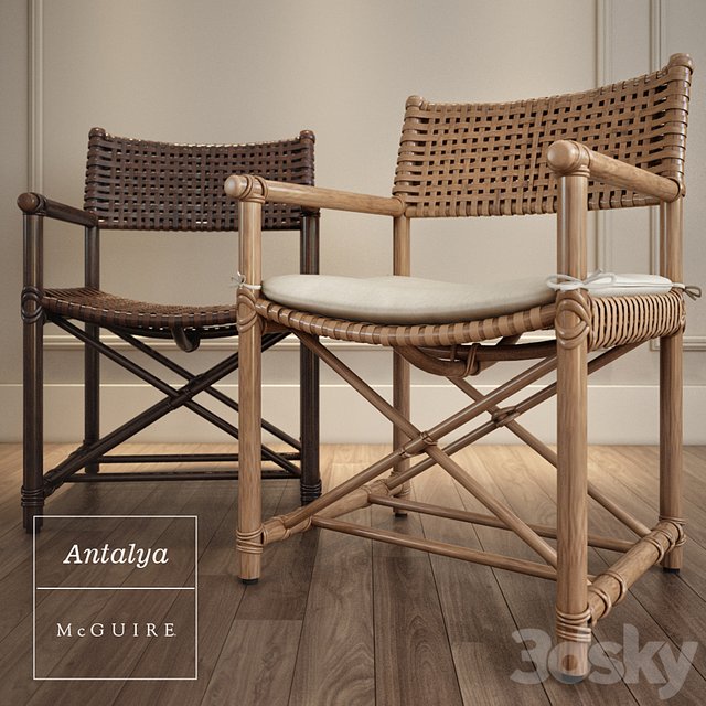 Antalya Arm Chair by McGuire