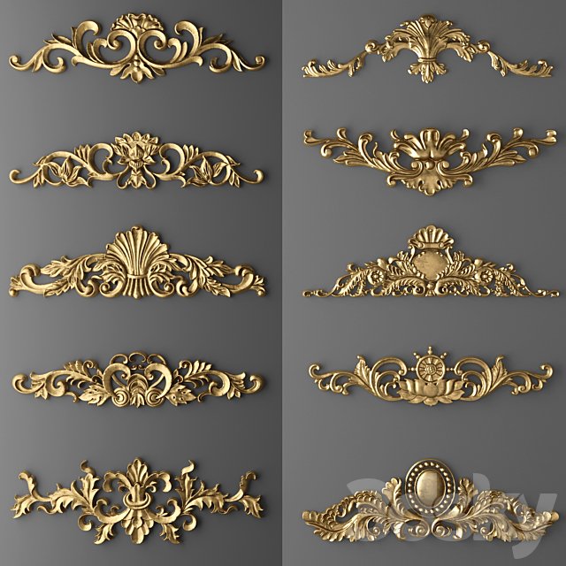 Set stucco.