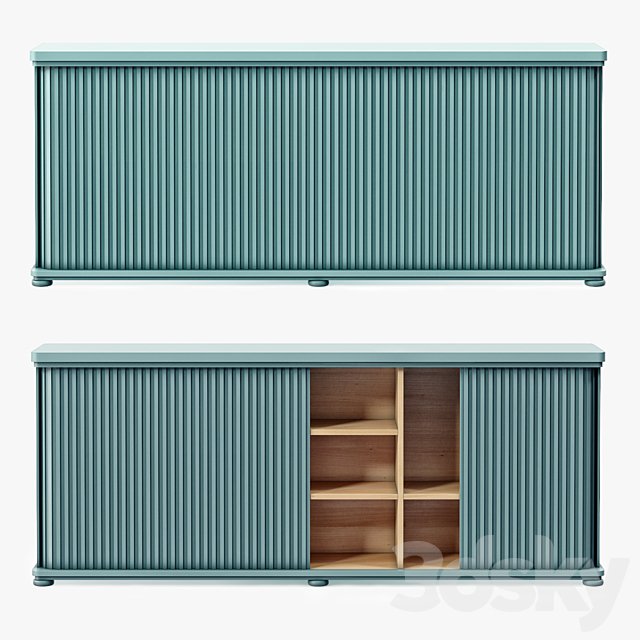 Soane The Large Tambour Cabinet