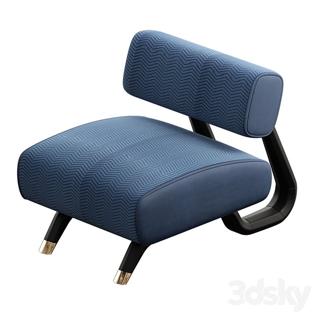 Lewis Armchair by Mezzo Collection in Armchairs