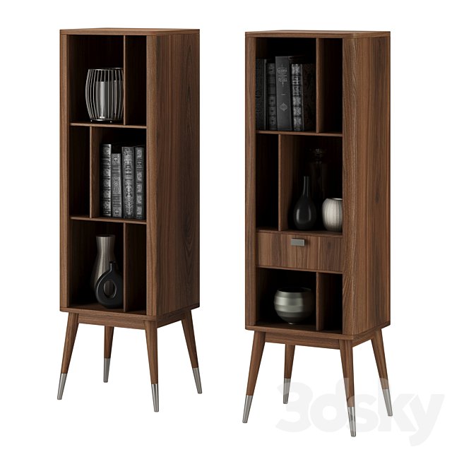 Barne shelving with filling