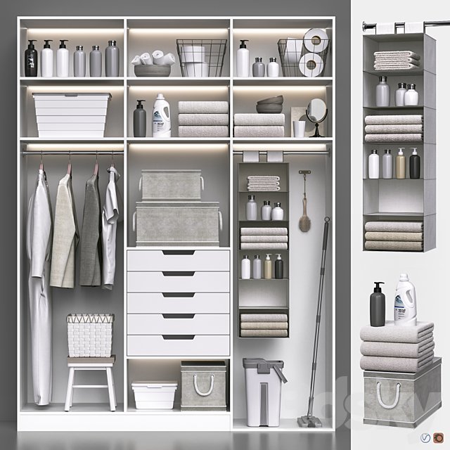 Laundry and bath cabinet 3