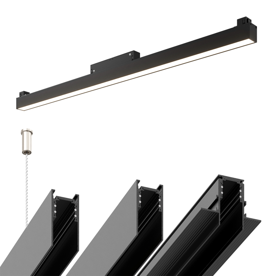 Arte Lamp Linea A4633PL-1BK