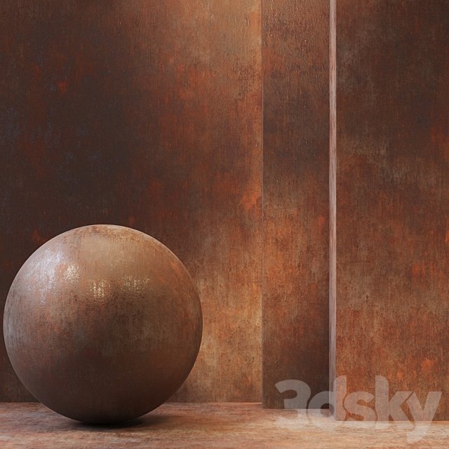 Metal Rust / PBR / Seamless / 4k / set03