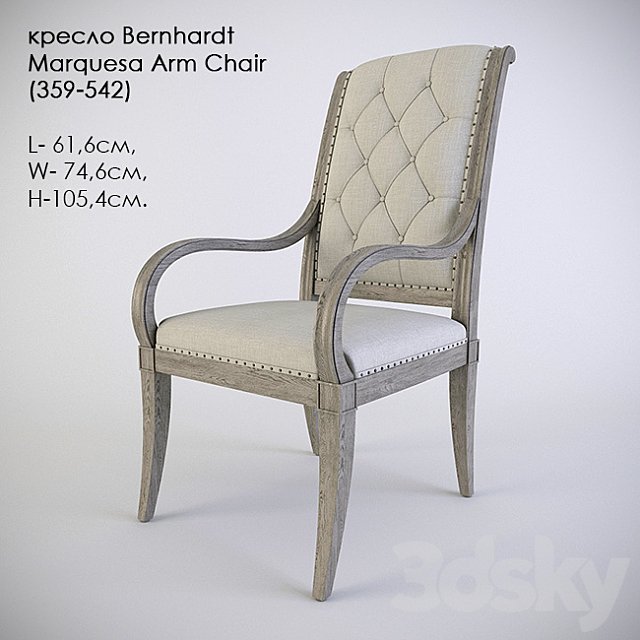 Chair Bernhardt Marquesa Arm Chair (359-542)