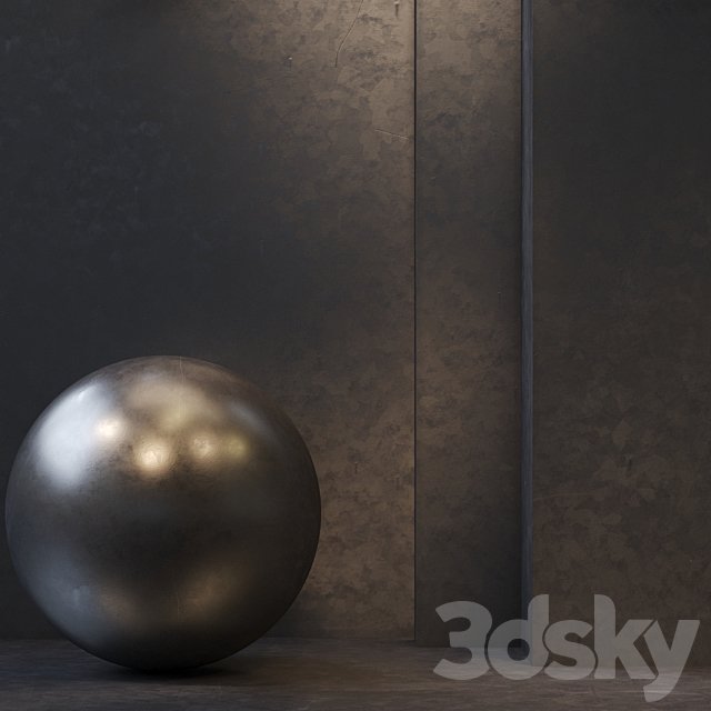 Metal Iron/PBR/Seamless/4k/set09