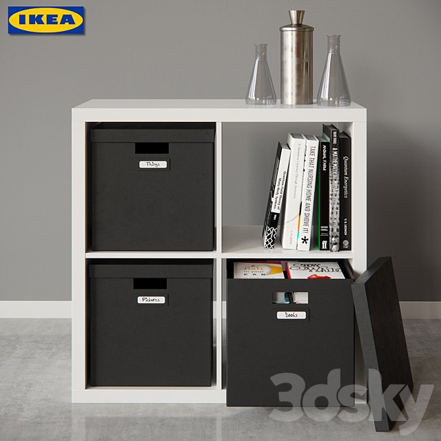KALLAX Shelving Unit &amp; TJENA