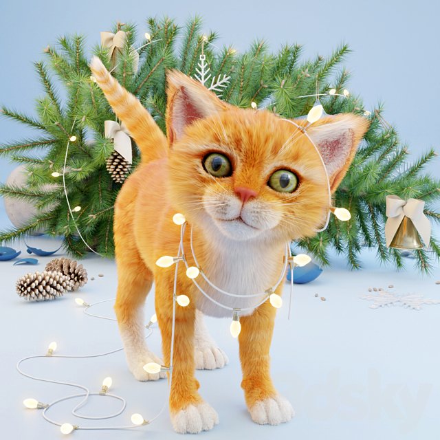 Model contest. "Mission somplete" or amateur garlands