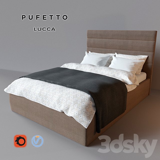 Pufetto Lucca Bed