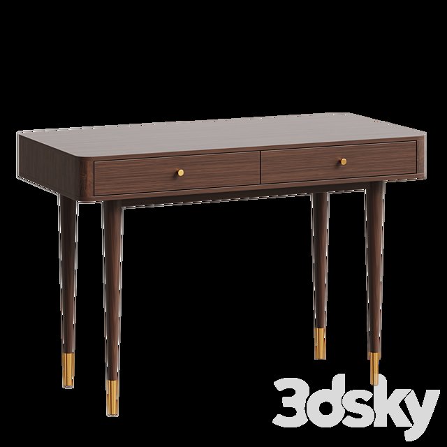 Eichholtz Console Mid Century Wooden Desk