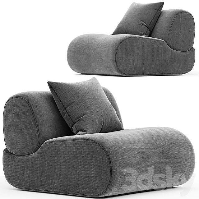 Lemmy Armchair LM93 930L x 1020D x 670H